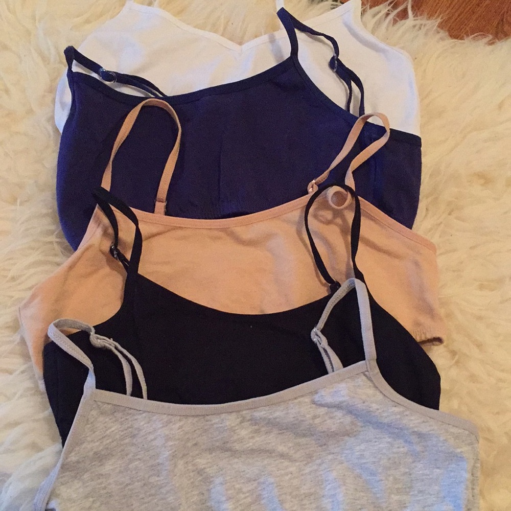 Girls training bras assorted colors xl fits 10/12